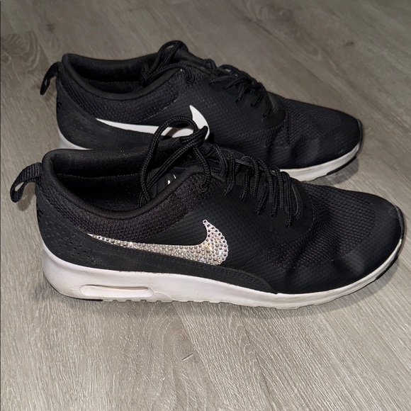 Custom Swarovski Nike Women’s Air Max Thea 599409-020 9 - Picture 1 of 5